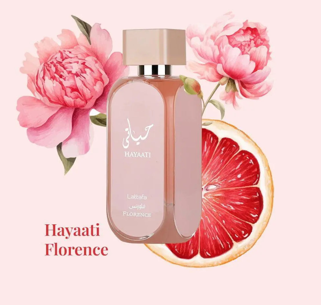 Hayaati Florence Eau De Parfum 100ml Lattafa