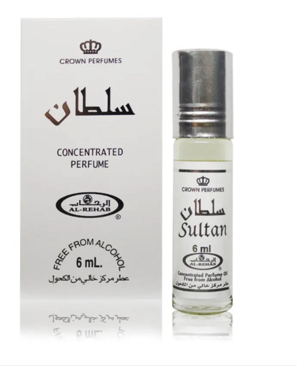 Sultan Perfume Oil 6ml Al Rehab(men)