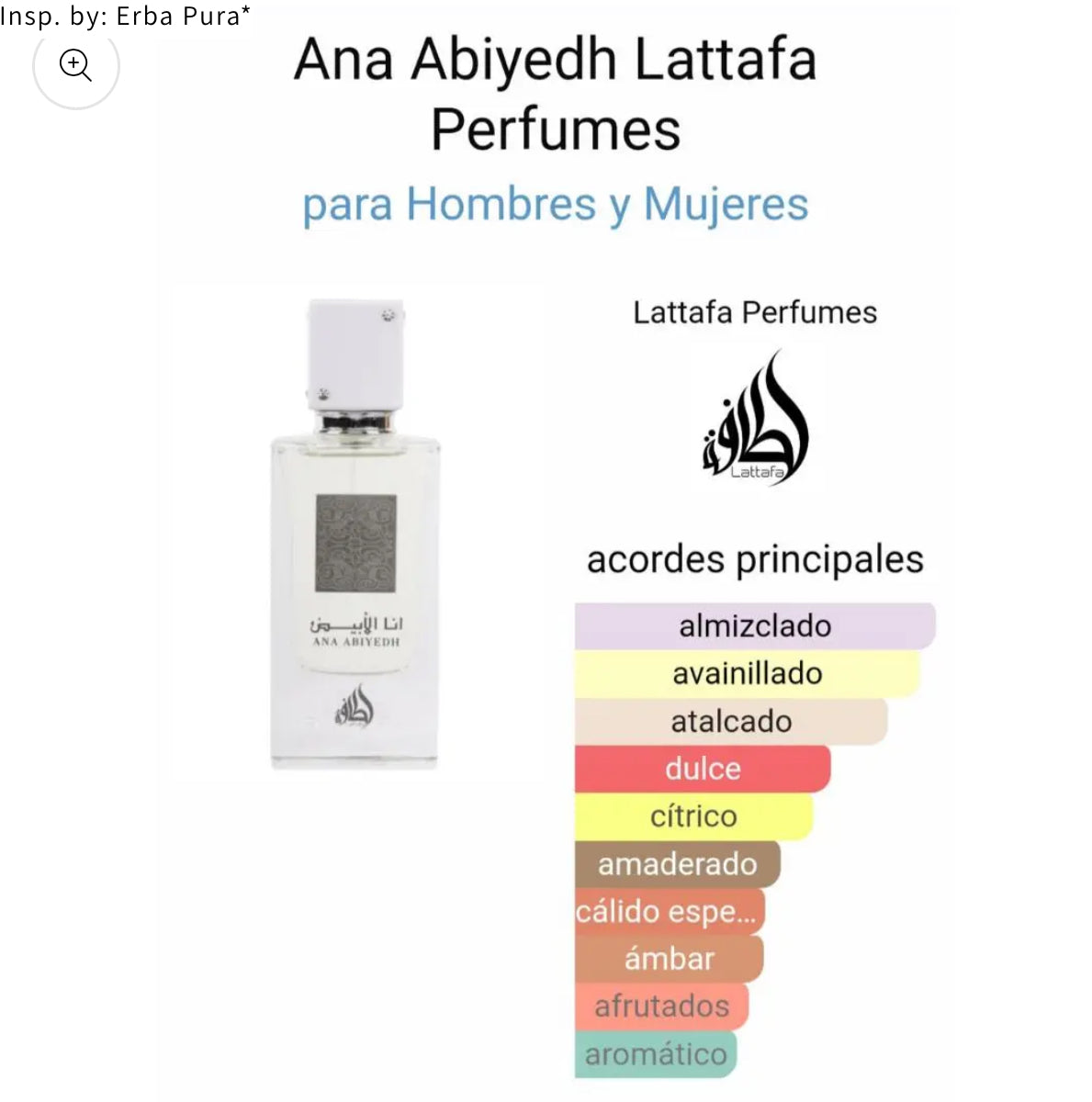 Ana Abiyedh 60ml Eau De Perfume Lattafa