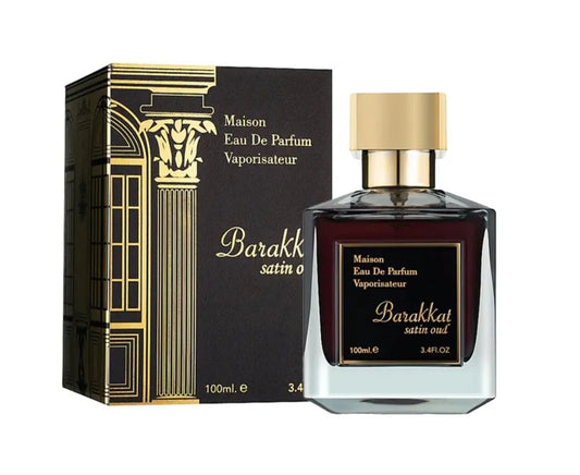 Barakkat Satin Oud Maison Eau de Parfum 100ml Fragrance World