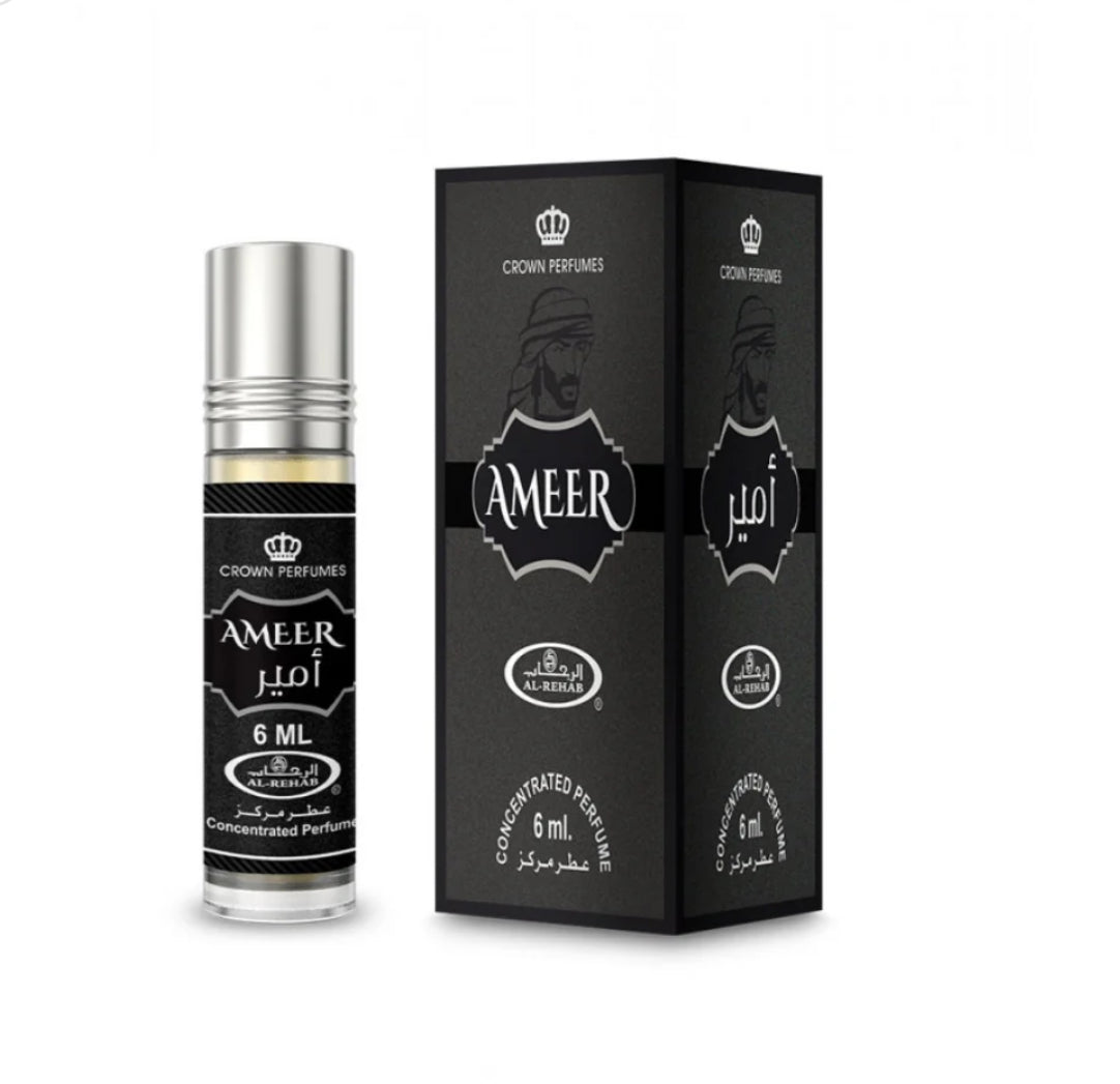 Ameer Perfume Oil 6ml Al Rehab