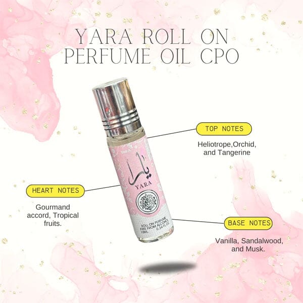 Yara Perfume Oil 10ml Ard Al Zaafran